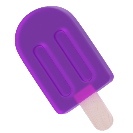 Ice Cream Stick  3D Icon