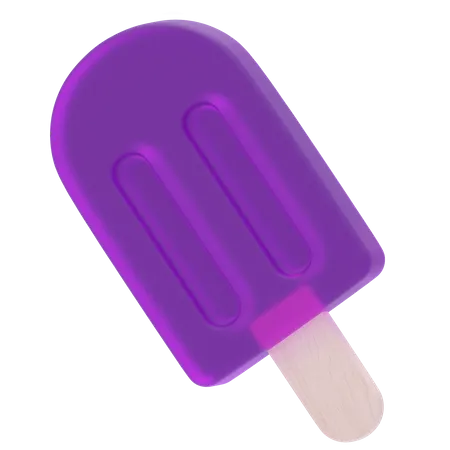 Ice Cream Stick  3D Icon