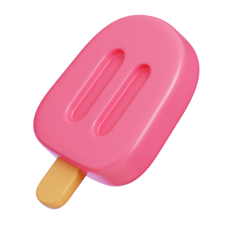 Ice Cream Stick  3D Icon