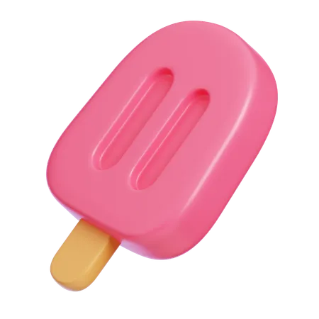 Ice Cream Stick  3D Icon