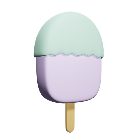 Ice Cream Stick  3D Icon