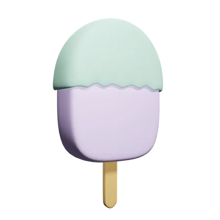 Ice Cream Stick  3D Icon