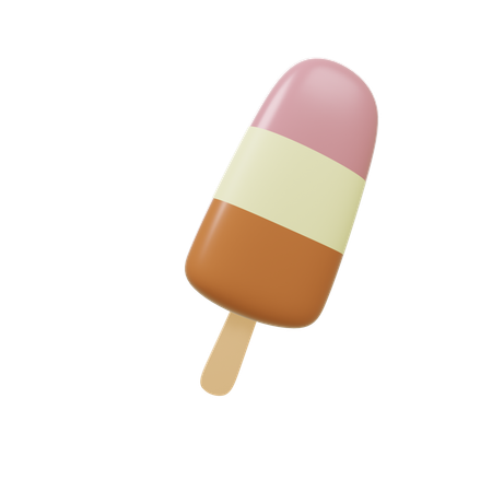 Ice Cream Stick  3D Icon