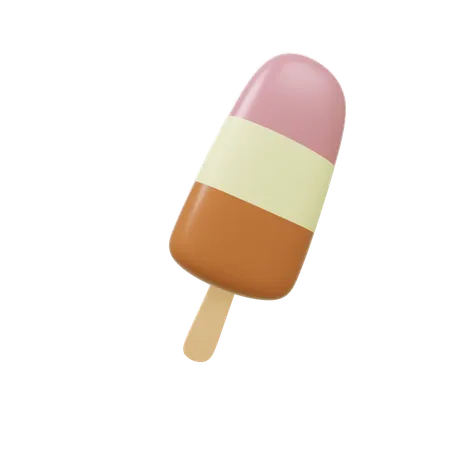 Ice Cream Stick  3D Icon