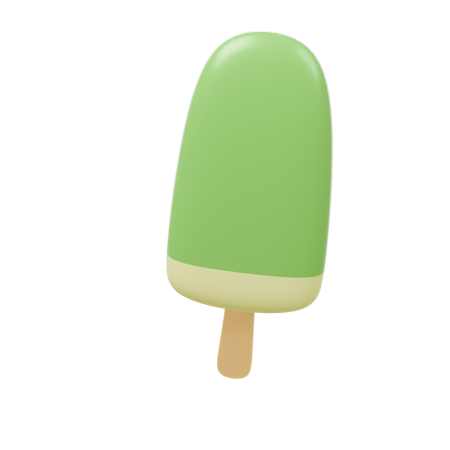 Ice Cream Stick  3D Icon