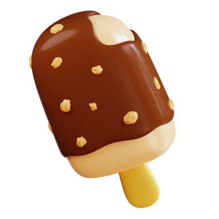 Ice Cream Stick  3D Icon