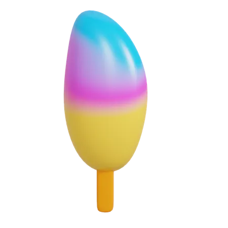 Ice Cream Stick  3D Icon