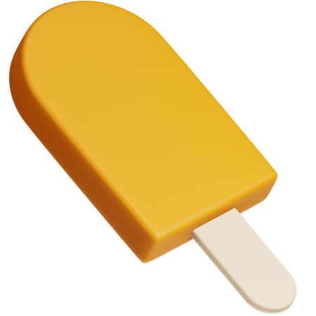 Ice Cream Stick  3D Icon