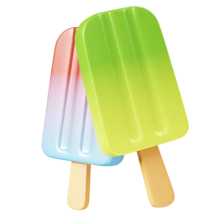 Ice Cream Stick  3D Icon