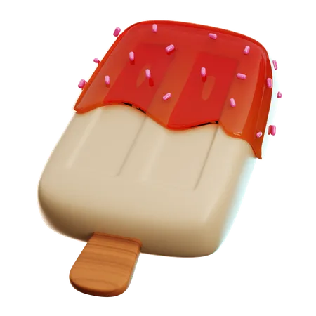 Ice Cream Stick  3D Icon