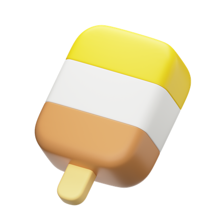 Ice Cream Stick  3D Icon