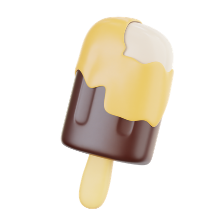 Ice Cream Stick  3D Icon