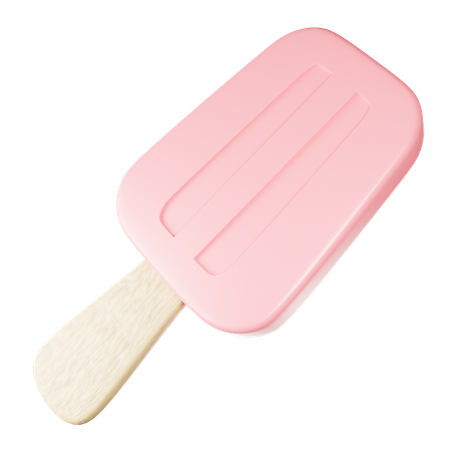 Ice Cream Stick  3D Icon