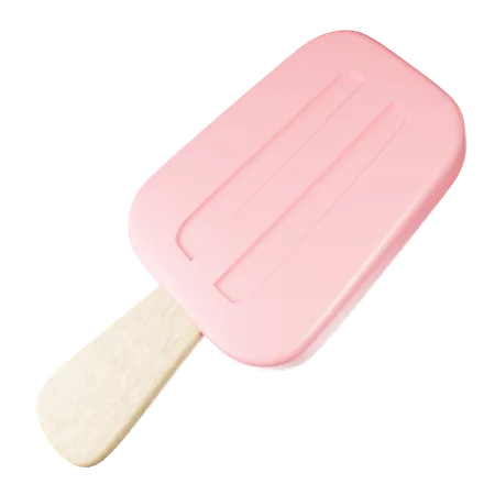 Ice Cream Stick  3D Icon