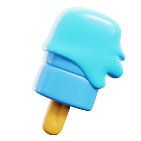 Ice Cream Stick  3D Icon