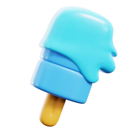 Ice Cream Stick  3D Icon