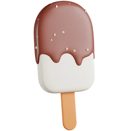 Ice Cream Stick  3D Icon