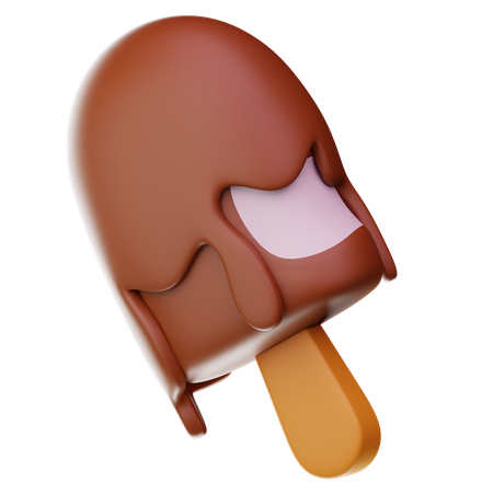 Ice Cream Stick  3D Icon