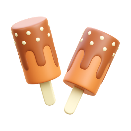 Ice Cream Stick  3D Icon