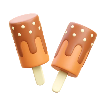 Ice Cream Stick  3D Icon