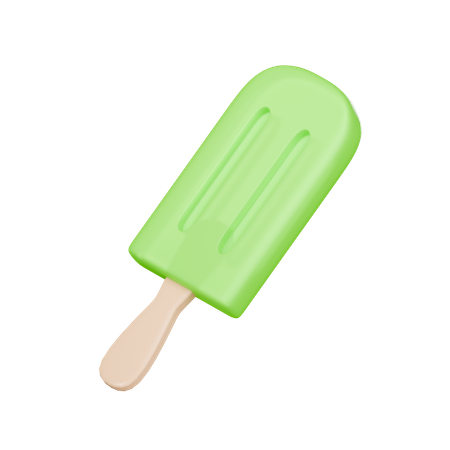 Ice Cream Stick  3D Icon