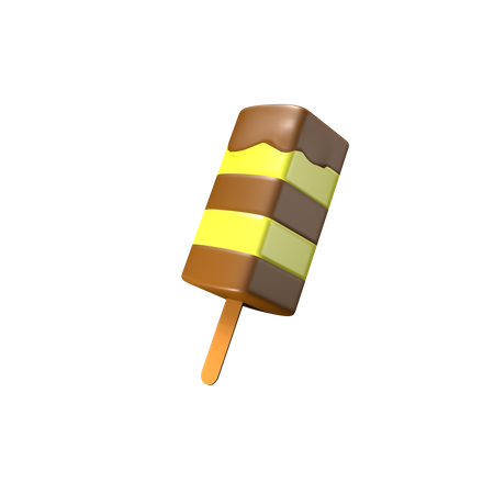 Ice Cream Stick  3D Icon