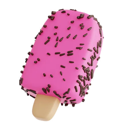 Ice Cream Stick  3D Icon