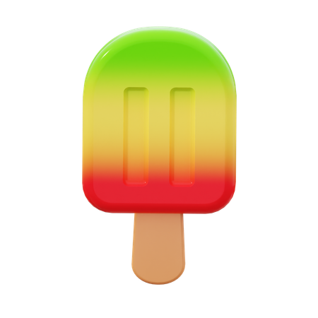 Ice Cream Stick  3D Icon