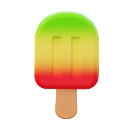 Ice Cream Stick  3D Icon