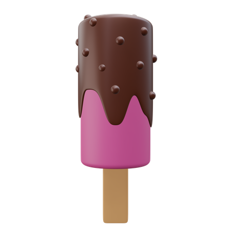 Ice Cream Stick  3D Icon