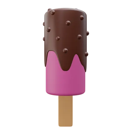 Ice Cream Stick  3D Icon