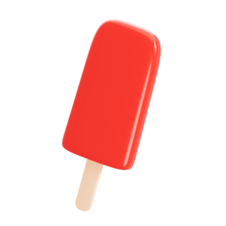 Ice Cream Stick  3D Icon