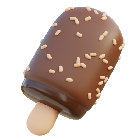 Ice Cream Stick  3D Icon