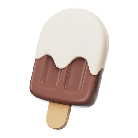 Ice Cream Stick  3D Icon