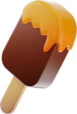 Ice Cream Stick  3D Icon