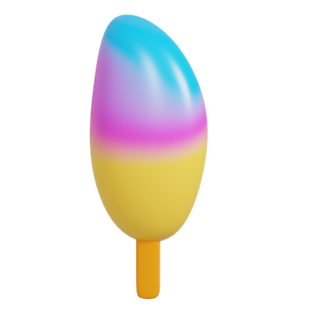 Ice Cream Stick  3D Icon