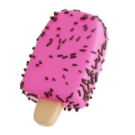 Ice Cream Stick  3D Icon