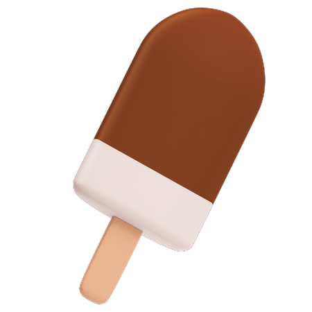 Ice cream stick  3D Illustration