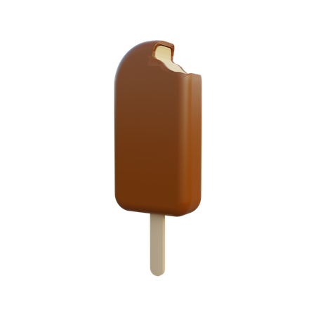 Ice Cream Stick  3D Illustration