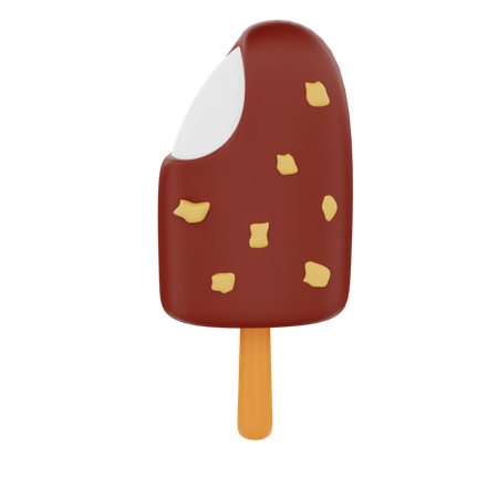 Ice Cream Stick  3D Illustration