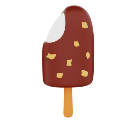 Ice Cream Stick  3D Illustration