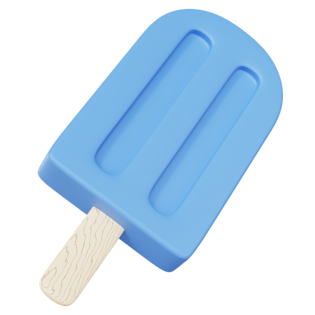 Ice Cream Stick  3D Illustration