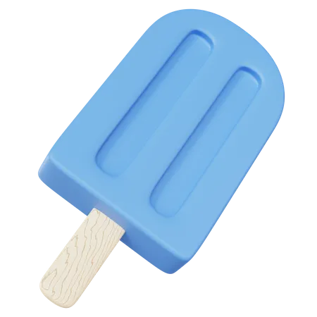 Ice Cream Stick  3D Illustration