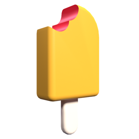 Ice Cream Stick  3D Illustration