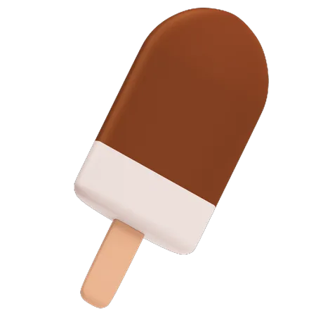 Ice cream stick  3D Illustration