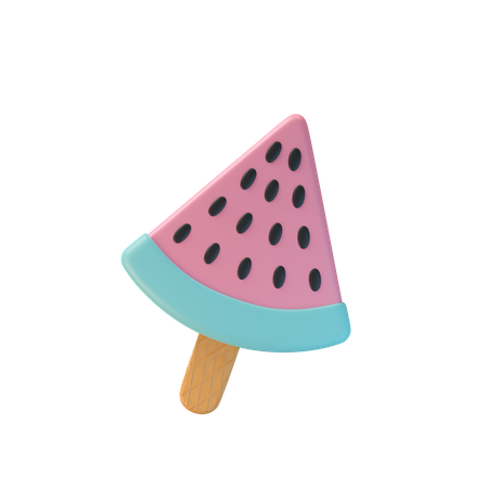 Ice Cream Stick  3D Icon