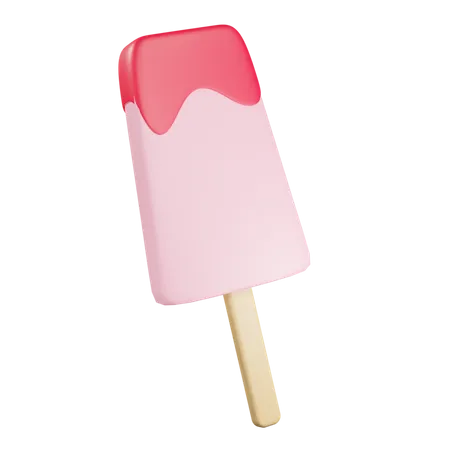 Ice Cream Stick  3D Icon