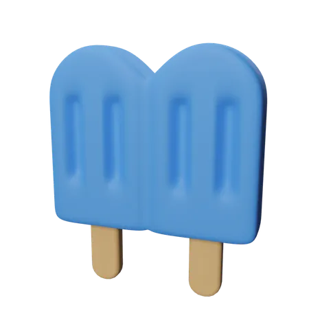 Stick Ice Cream 3 D Icon 3D Icon