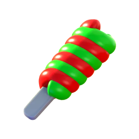 Ice Cream Swirl  3D Icon