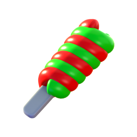 Ice Cream Swirl  3D Icon